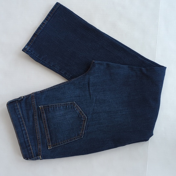 Old Navy Sweet Heart Boot Cut Jeans 12S Blue Pockets - Picture 2 of 14